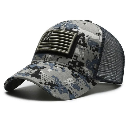 Casquette Baseball Mesh Respirante Brodée – Unisexe, Protection Solaire, Printemps & Été - BLACKBEARD OUTDOOR INDUSTRIES