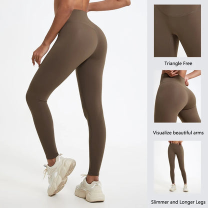 Legging Sport Femme Taille Haute – Gainant, Séchage Rapide, Yoga & Running