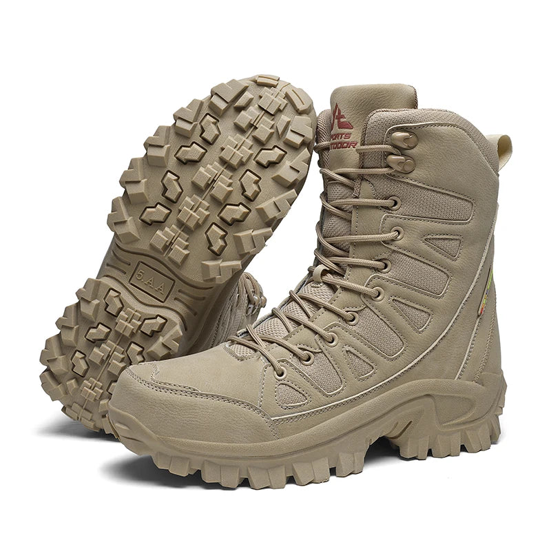 Rangers Montantes Homme Randonnée – Boots Militaires Lacets Antidérapantes - BLACKBEARD OUTDOOR INDUSTRIES