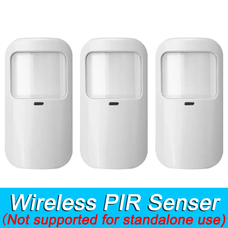 Détecteur de Mouvement PIR Sans Fil 433MHz EV1527 – Capteur Infrarouge pour Système d’Alarme et Sécurité (Lot de 1 à 8)