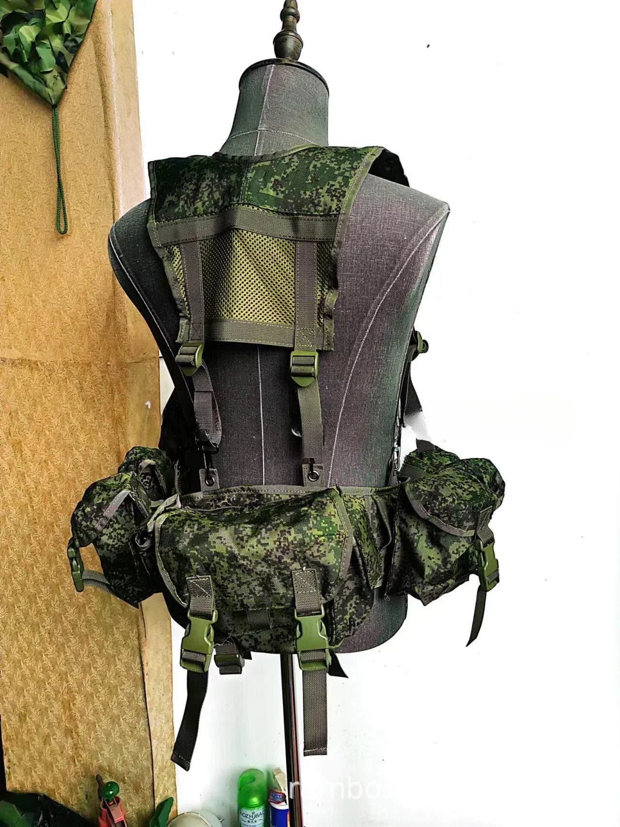 Gilet tactique SMERSH respirant ajustable nylon MOLLE