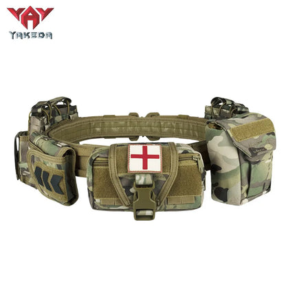 Ceinture Tactique YAKEDA Outdoor – Chasse, Forces de l'Ordre & Airsoft