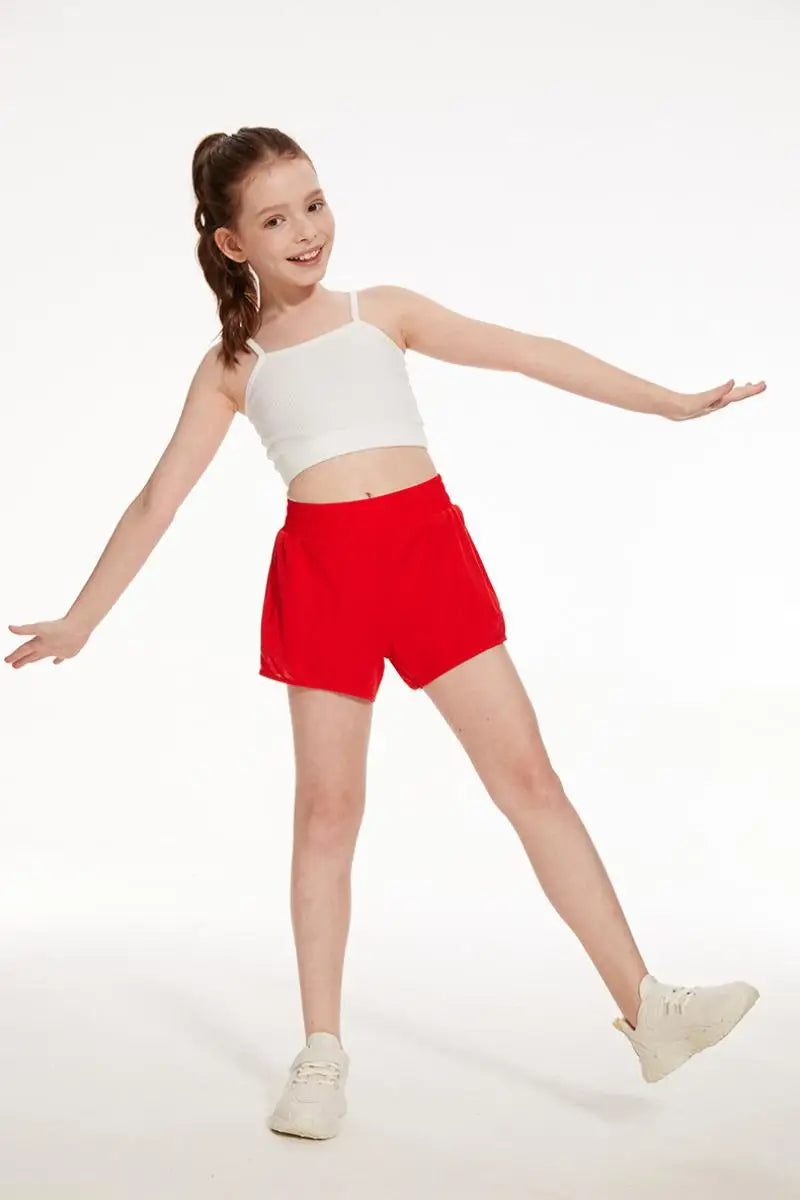 short de sport fille polyester Drytech Ma boutique