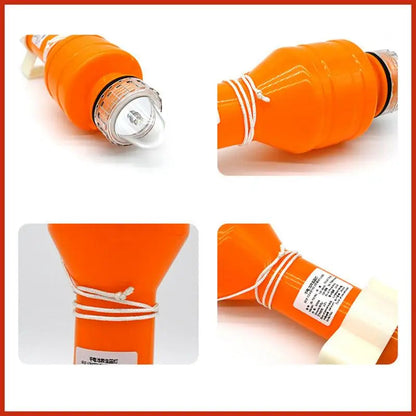 GL-10(96) Lampe de Bouée de Sauvetage Flottante – Lampe de Signalisation Clignotante Haute Visibilité pour Pêche Nocturne, Kayak et Rafting BLACKBEARD OUTDOOR INDUSTRIES