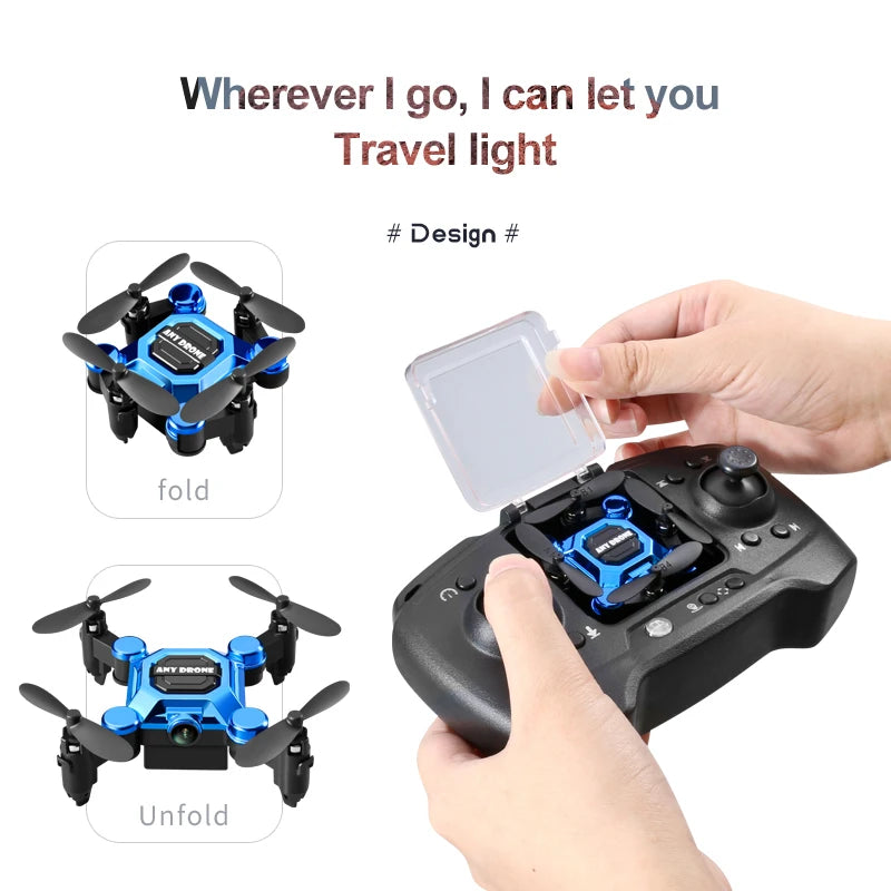 Mini Drone K04 Caméra 4K Pliable — 120 g | Moteur Brushless | Photo & Vidéo Aérienne - BLACKBEARD OUTDOOR INDUSTRIES