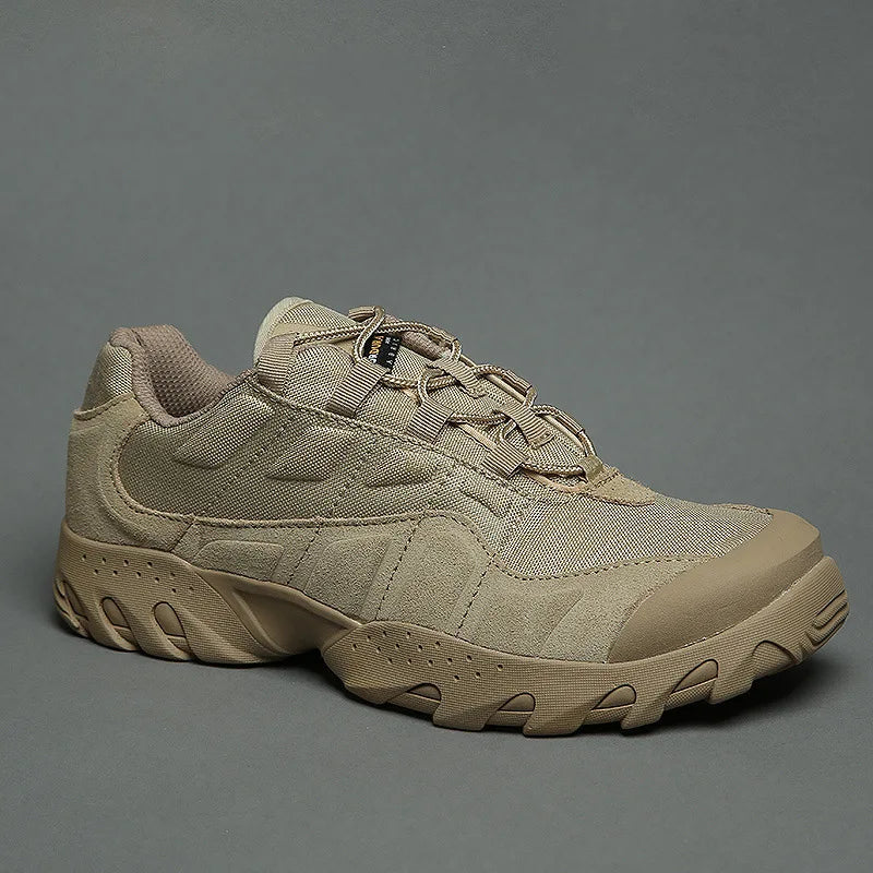 Chaussures Tactiques Militaires Homme – Canvas Résistant, Déperlant, Désert & Airsoft, 39-44