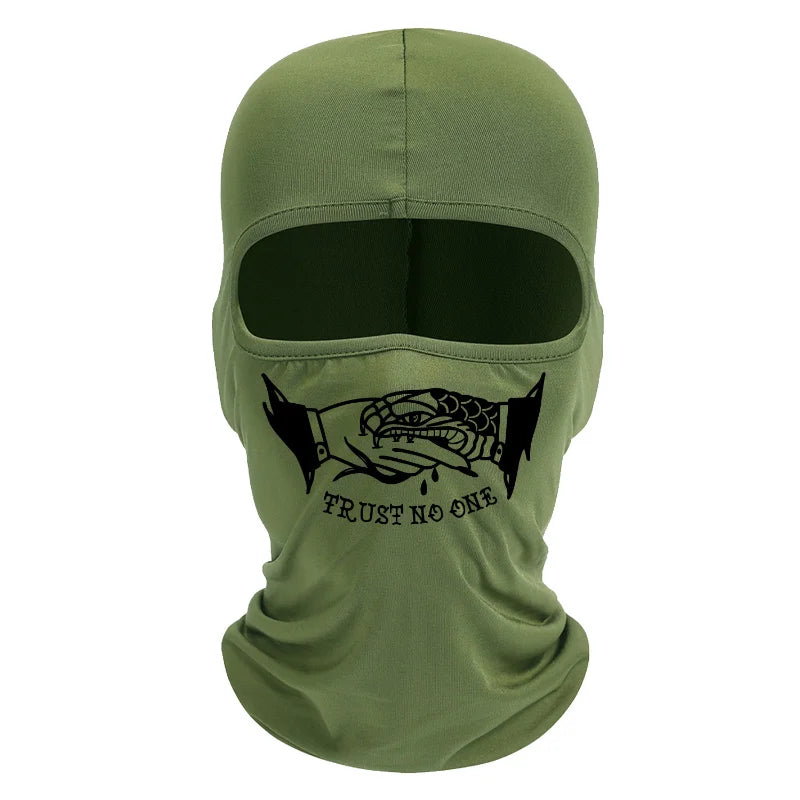 Cagoule balaclava à motifs urbains streetwear
