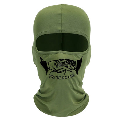 Cagoule balaclava à motifs urbains streetwear