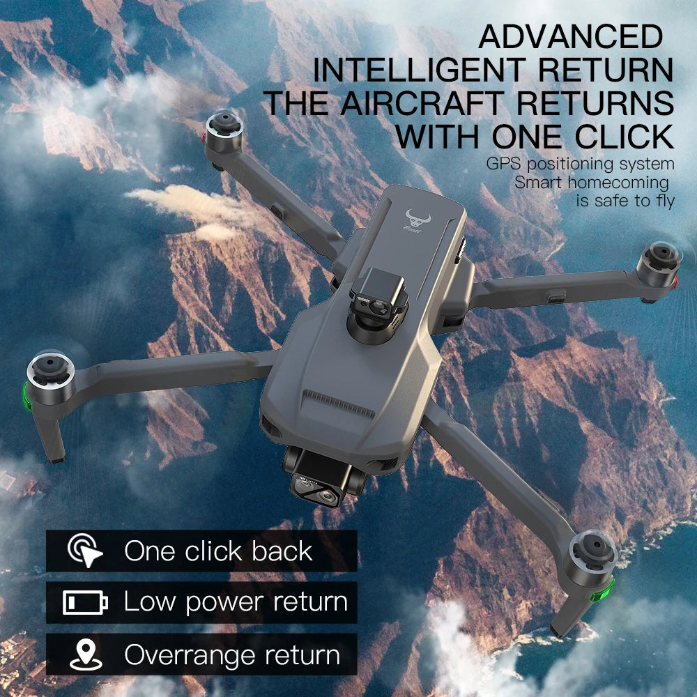 Teeggi SG909 MAX – Drone GPS 4K | 360° | Gimbal 3 Axes | Portée 6 km | +30 min - BLACKBEARD OUTDOOR INDUSTRIES