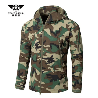 Veste Softshell Homme Shark Skin - Chaude, Respirante et Résistante aux Intempéries - BLACKBEARD OUTDOOR INDUSTRIES