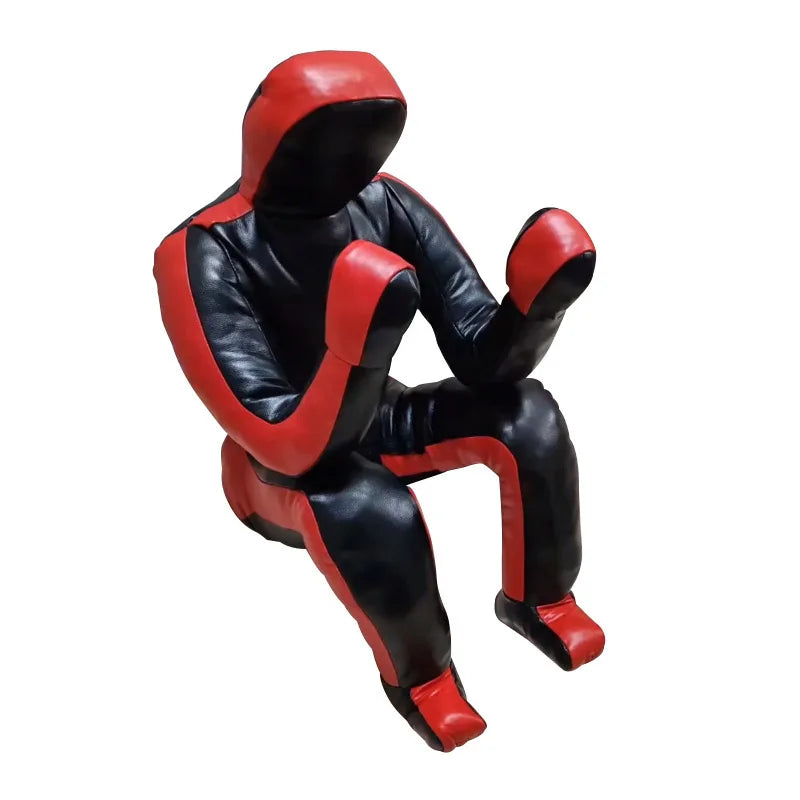 Mannequin de Grappling BJJ MMA Non Rembourré – Cuir PU 3 Couches 170 cm
