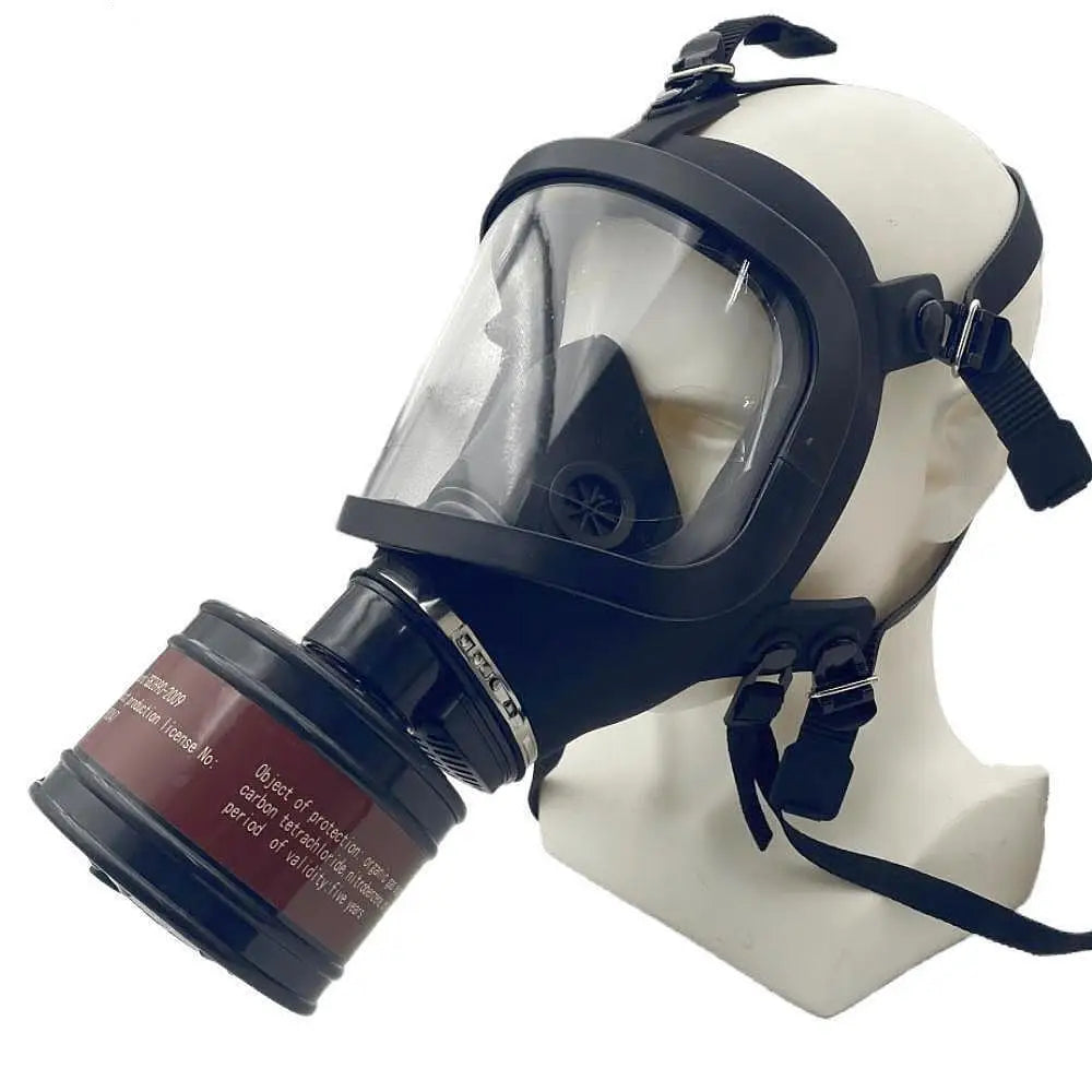 Masque à Gaz Plein Visage MF14 — Respirateur Chimique Filtre Charbon Actif - BLACKBEARD OUTDOOR INDUSTRIES