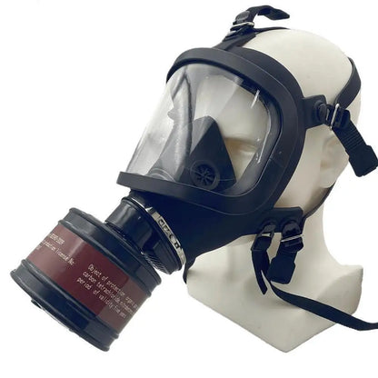 Masque à Gaz Plein Visage MF14 — Respirateur Chimique Filtre Charbon Actif - BLACKBEARD OUTDOOR INDUSTRIES