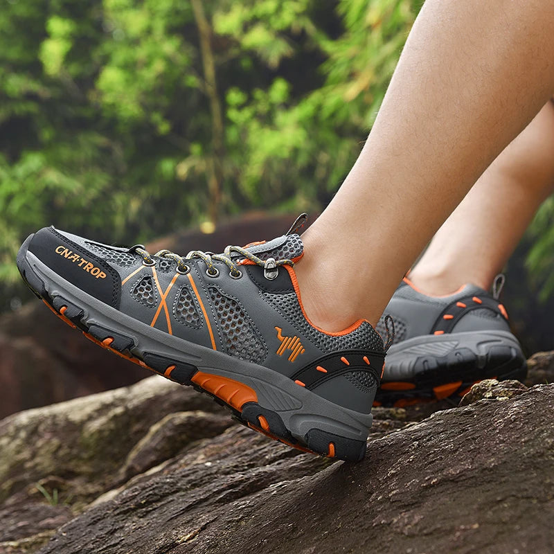 Chaussures de Randonnée Homme - Respirantes en Mesh, Légères et Résistantes - Chaussures de Sport pour Randonnée, Chasse et Activités Tactiques - BLACKBEARD OUTDOOR INDUSTRIES