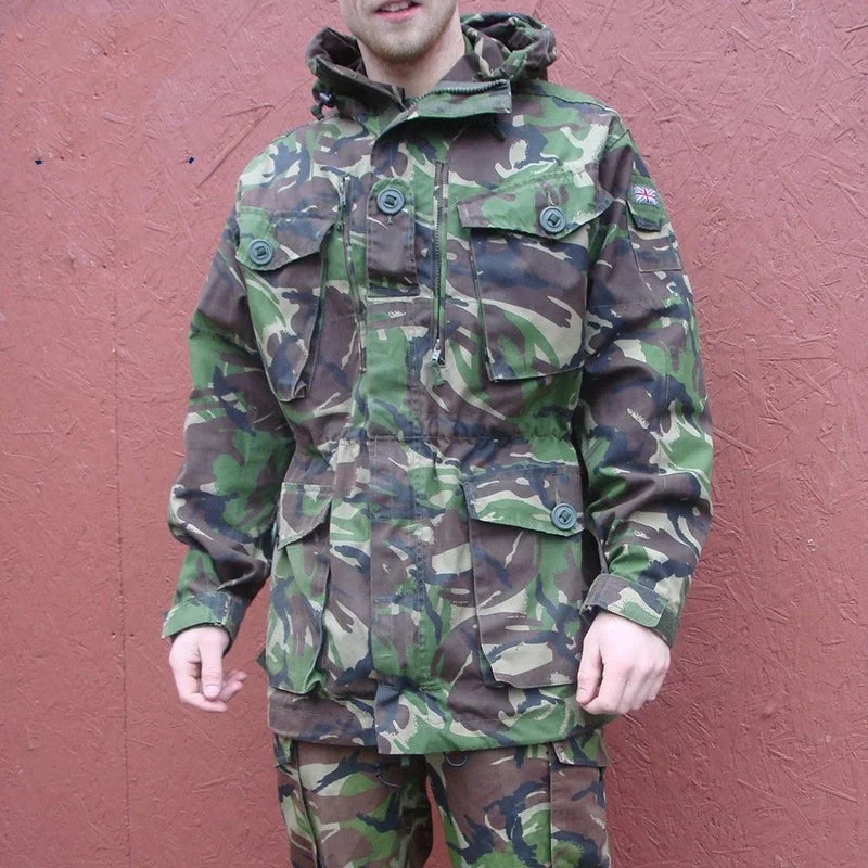 Manteau Tactique Camouflage M65 Homme — Long Trench Militaire, Polyester, Camping & Randonnée - BLACKBEARD OUTDOOR INDUSTRIES