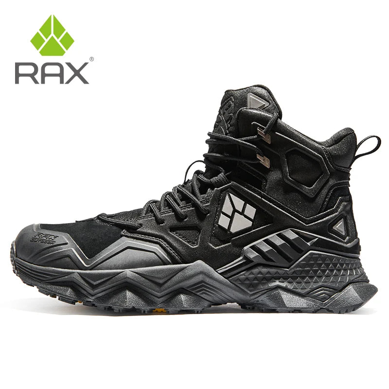 Boots de Randonnée Homme Imperméables en Cuir Véritable — Chasse, Escalade, Trekking Tactique