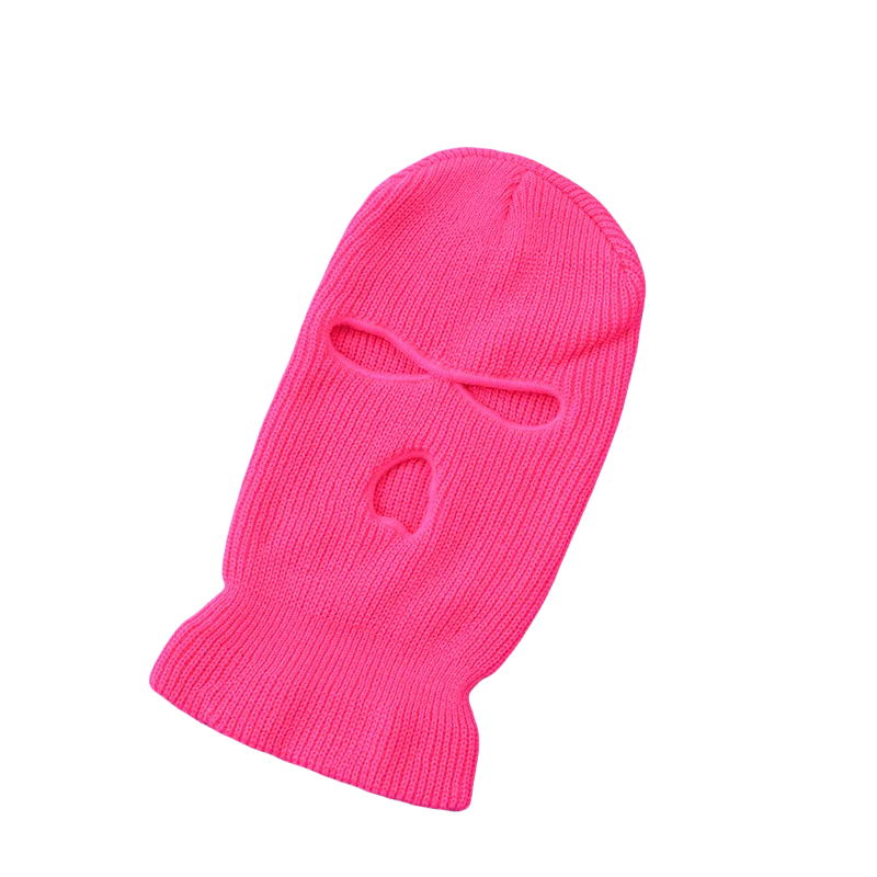 Cagoule Ski Tactique Tricot Hiver – 3 Trous Unisexe