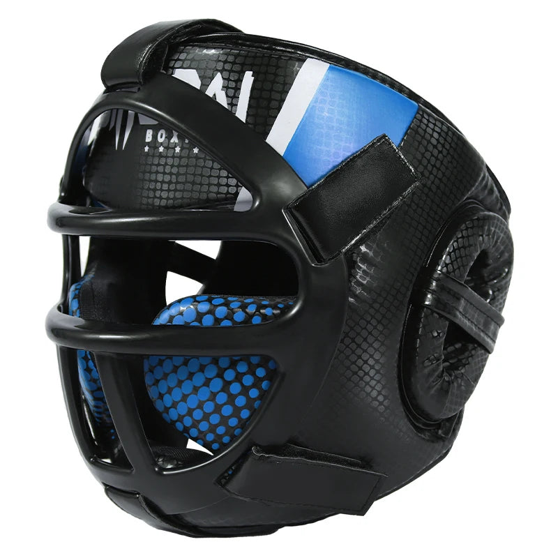 Casque de Boxe Intégral avec Masque – MMA / Muay Thai / Taekwondo – Adulte & Enfant - BLACKBEARD OUTDOOR INDUSTRIES