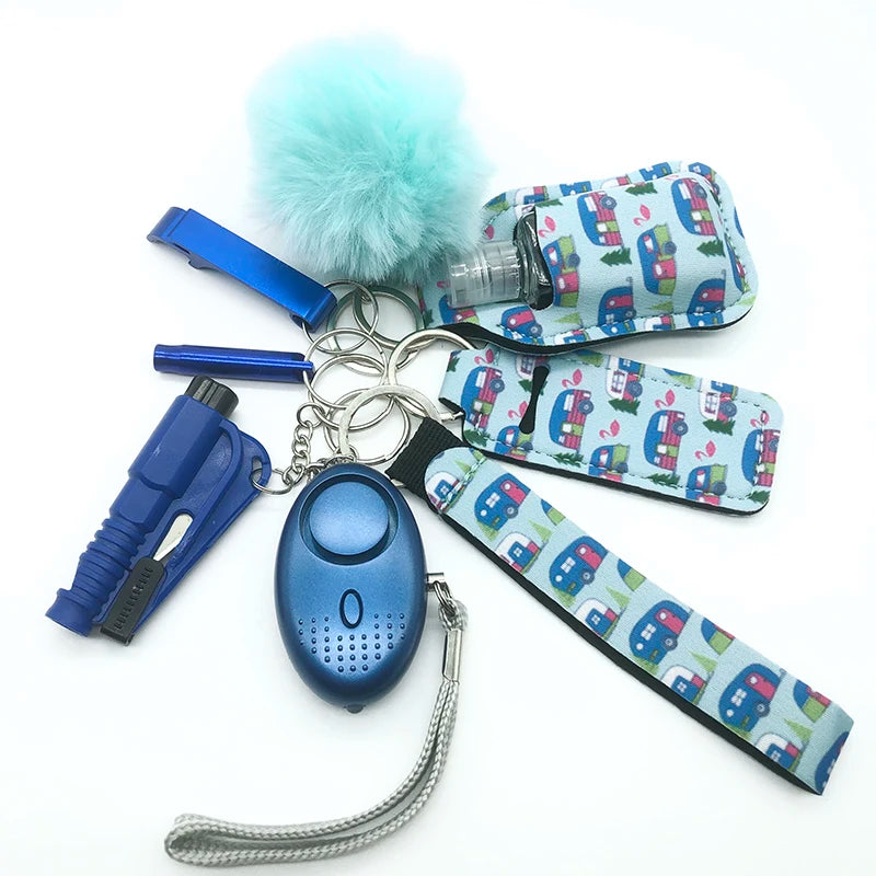 Porte-clés de survie pour femme, modèles au choix