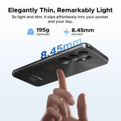 Smartphone DOOGEE Note56X Pro – Android 16, 4+32Go RAM, 128Go, 6150mAh, NFC