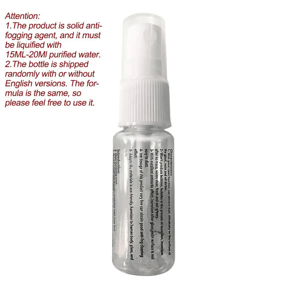 Agent Anti-Buée Solide pour Masques de Plongée, Lunettes de Natation et Équipements – Spray Anti-Buée Liquide - BLACKBEARD OUTDOOR INDUSTRIES