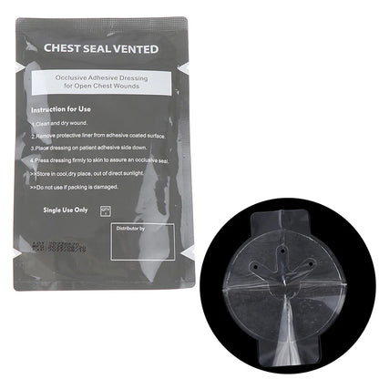 Pansement thoracique occlusif avec ou sans évent