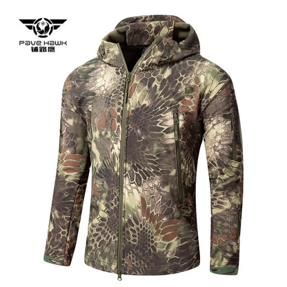 Veste Softshell Homme Shark Skin - Chaude, Respirante et Résistante aux Intempéries - BLACKBEARD OUTDOOR INDUSTRIES