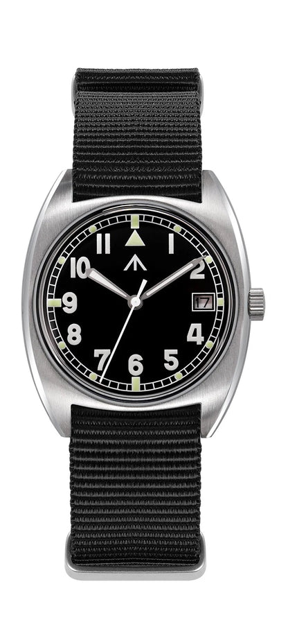 Montre militaire ML17 36 mm avec verre K1 lumineux
