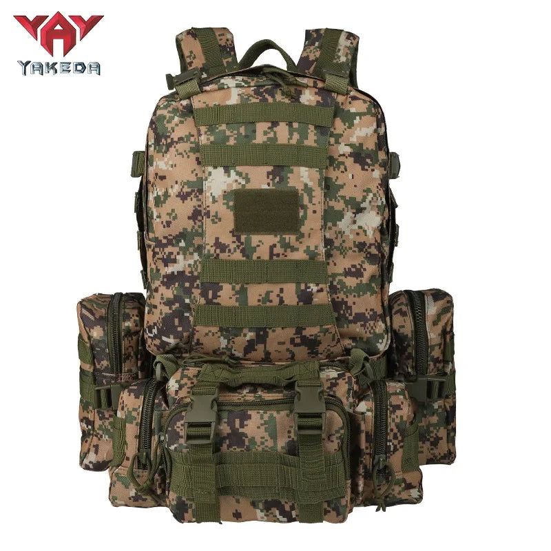YAKEDA Sac à Dos Tactique MOLLE – Sac Duffel Multifonction Outdoor - BLACKBEARD OUTDOOR INDUSTRIES