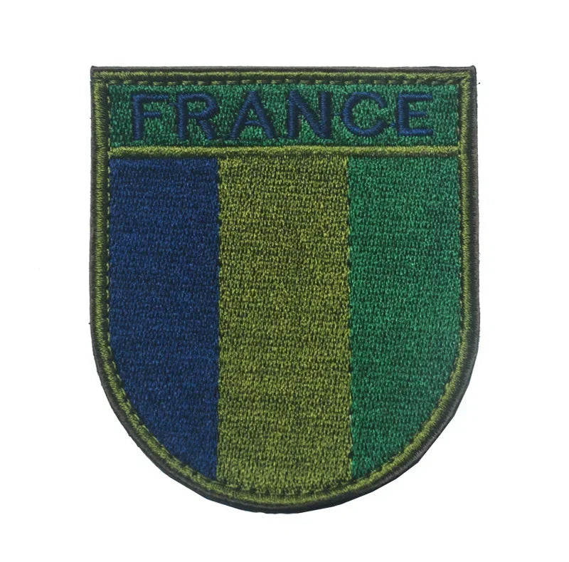 Patch Drapeau France IR Réfléchissant – Badge Tactique Brodé pour Casquette, Sac, Brassard - BLACKBEARD OUTDOOR INDUSTRIES