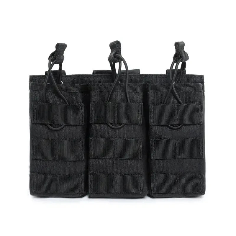 Poche Tactique MOLLE – Porte-Chargeur Simple, Double ou Triple – Compatible M4/M16/AR15 - BLACKBEARD OUTDOOR INDUSTRIES
