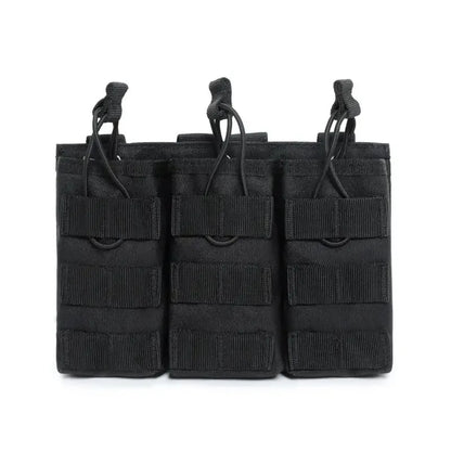Poche Tactique MOLLE – Porte-Chargeur Simple, Double ou Triple – Compatible M4/M16/AR15 - BLACKBEARD OUTDOOR INDUSTRIES