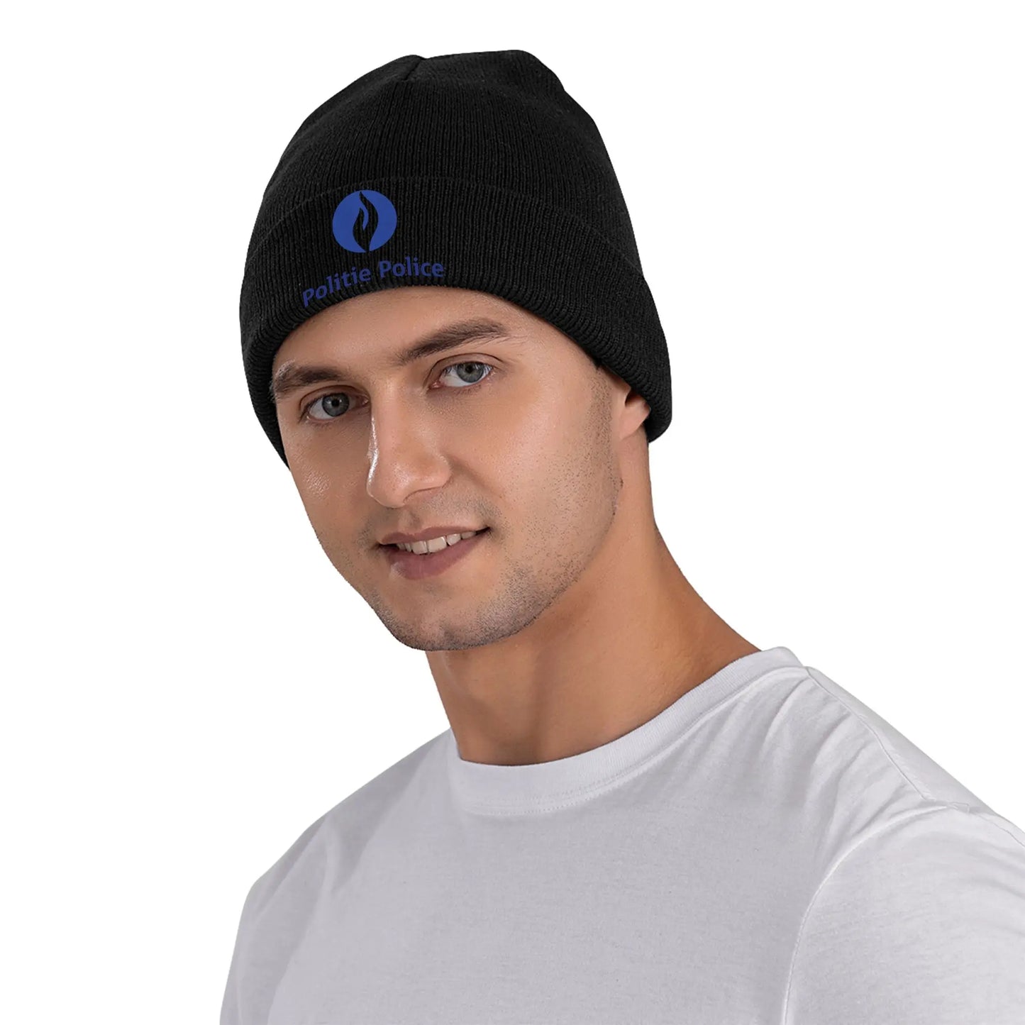 Bonnet Tricoté Police Néerlandaise POLITIE – Beanie Chaud Unisexe Hiver – Homme & Femme – 3 Coloris