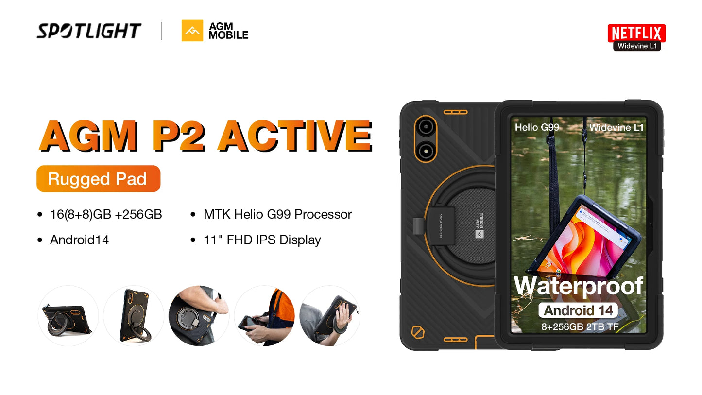 AGM G2 Guardian 5G – Smartphone Rugged avec Imagerie Thermique Longue Portée - BLACKBEARD OUTDOOR INDUSTRIES