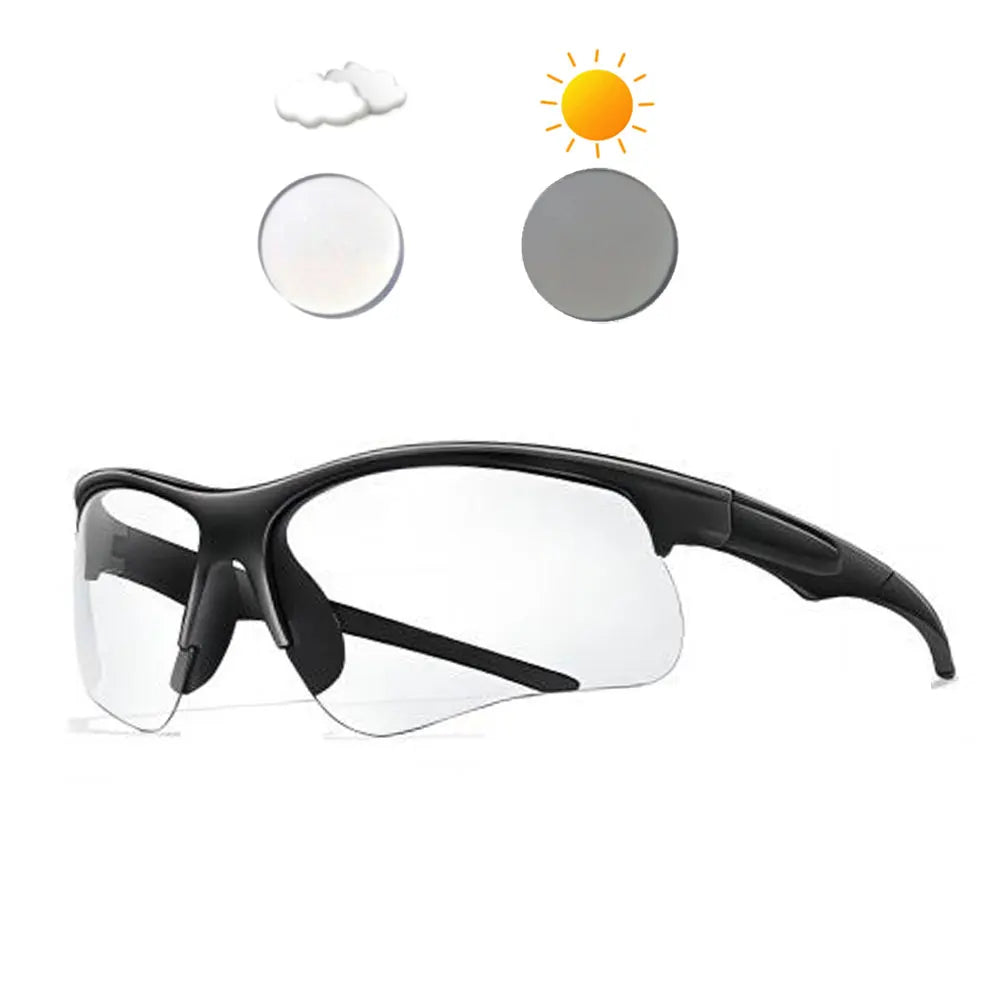 OMEKOL Lunettes Photochromiques Cyclisme – VTT, Running & Outdoor
