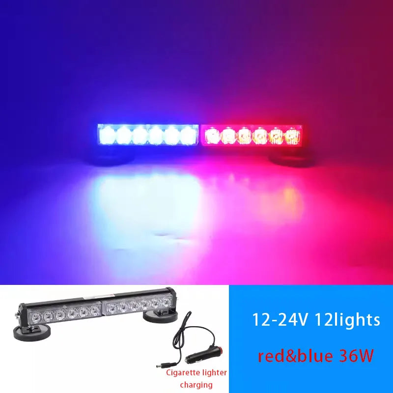 Gyrophare LED Rechargeable – Gyrophare Police Magnétique | Haute Visibilité - BLACKBEARD OUTDOOR INDUSTRIES