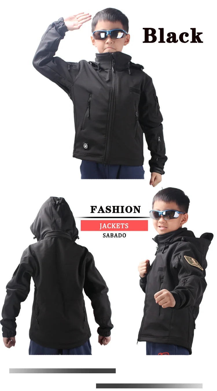 veste softshell tactique enfant Ma boutique