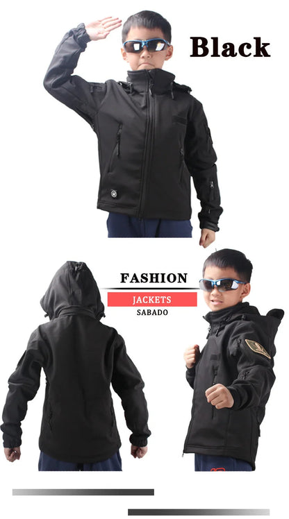 veste softshell tactique enfant Ma boutique