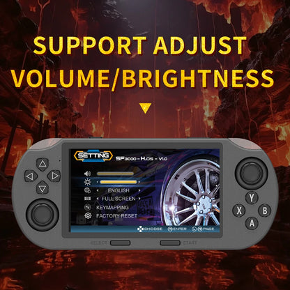 Console de Jeu Rétro Portable SF3000 – Écran IPS 4.5" – 20 000+ Jeux – 14 Émulateurs – 64Go – 3000mAh - BLACKBEARD OUTDOOR INDUSTRIES
