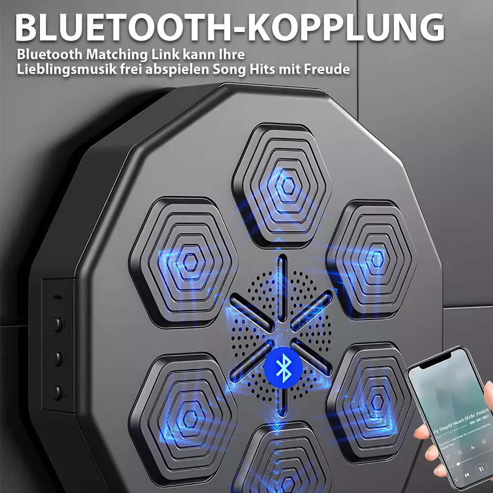 Machine de Boxe Intelligente Musicale – Cible d’Entraînement Électronique pour Réaction et Agilité BLACKBEARD OUTDOOR INDUSTRIES
