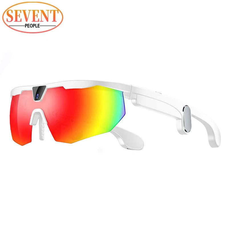 Lunettes Connectées AI W640 – Caméra Sony 8MP, Bluetooth, Traduction Temps Réel | IP66 35g