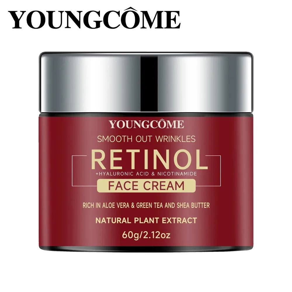 Crème Visage Raffermissante au Rétinol – Anti-Âge, Hydratante & Éclaircissante - BLACKBEARD OUTDOOR INDUSTRIES