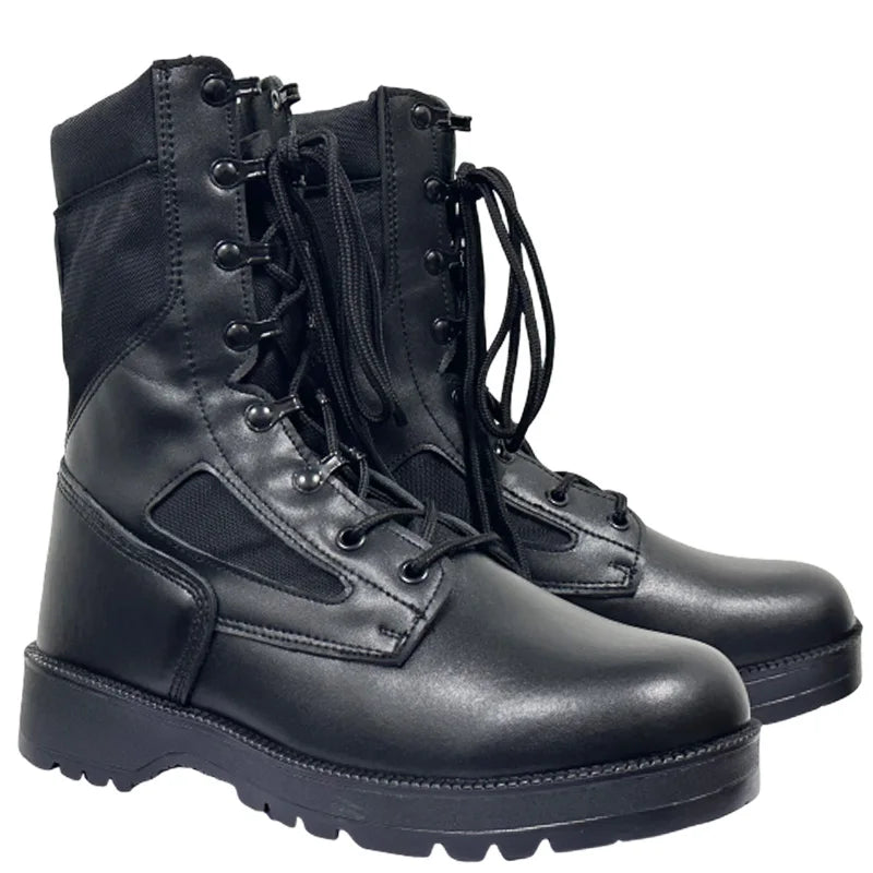 Bottes Tactiques en Cuir Homme LOUIHAWK – Combat, Randonnée, Outdoor - BLACKBEARD OUTDOOR INDUSTRIES