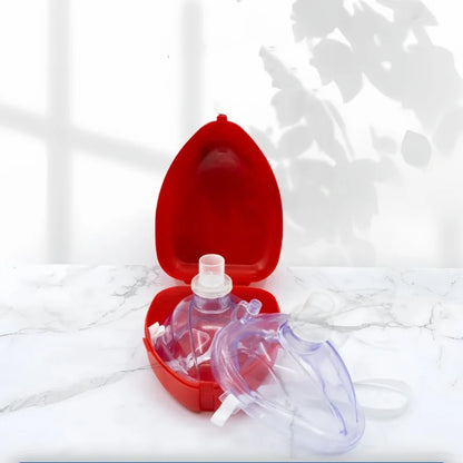 Masque de Secours CPR – Rescousse Adulte/Enfant, Pocket Resuscitator pour Premiers Secours et Sauvetage Cardiaque - BLACKBEARD OUTDOOR INDUSTRIES