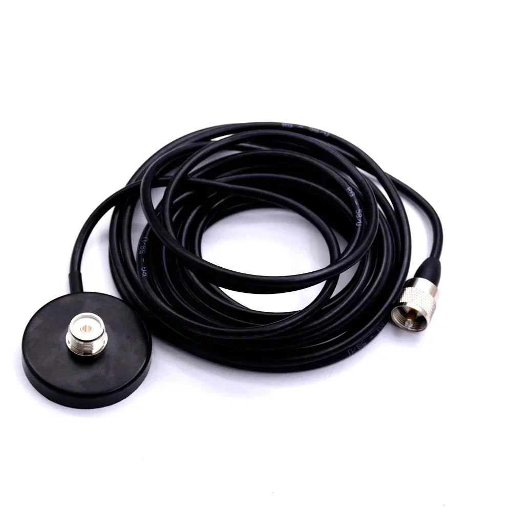 Base Magnétique Mini 55 mm avec Câble Coaxial RG58 – OPpxun - BLACKBEARD OUTDOOR INDUSTRIES