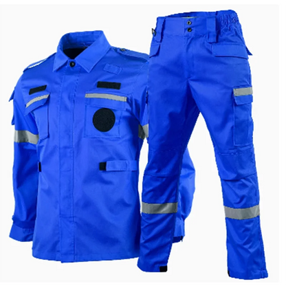 Tenue de secours homme à bandes réfléchissantes