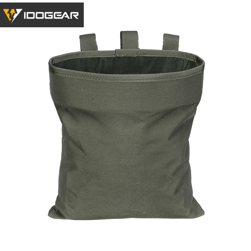 Poche Dump MOLLE Tactique IDOGEAR – Sac de Récupération Chargeurs / Mag Drop Pouch – Modèle 3550 - BLACKBEARD OUTDOOR INDUSTRIES