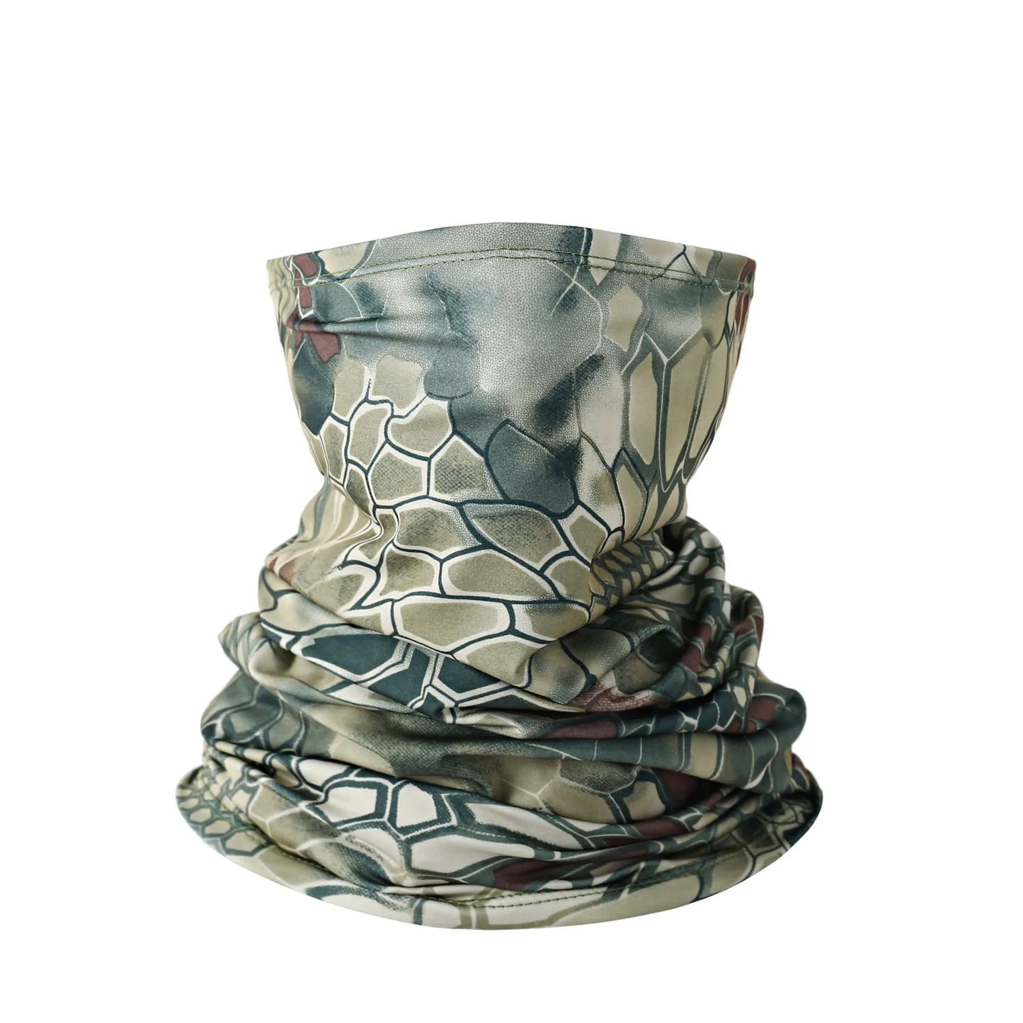 Cache-cou en Soie Glacée avec Protection UV – Tube Respirant pour Activités Extérieures, Idéal pour Randonnée, Cyclisme, Ski et Sports de Plein Air - BLACKBEARD OUTDOOR INDUSTRIES