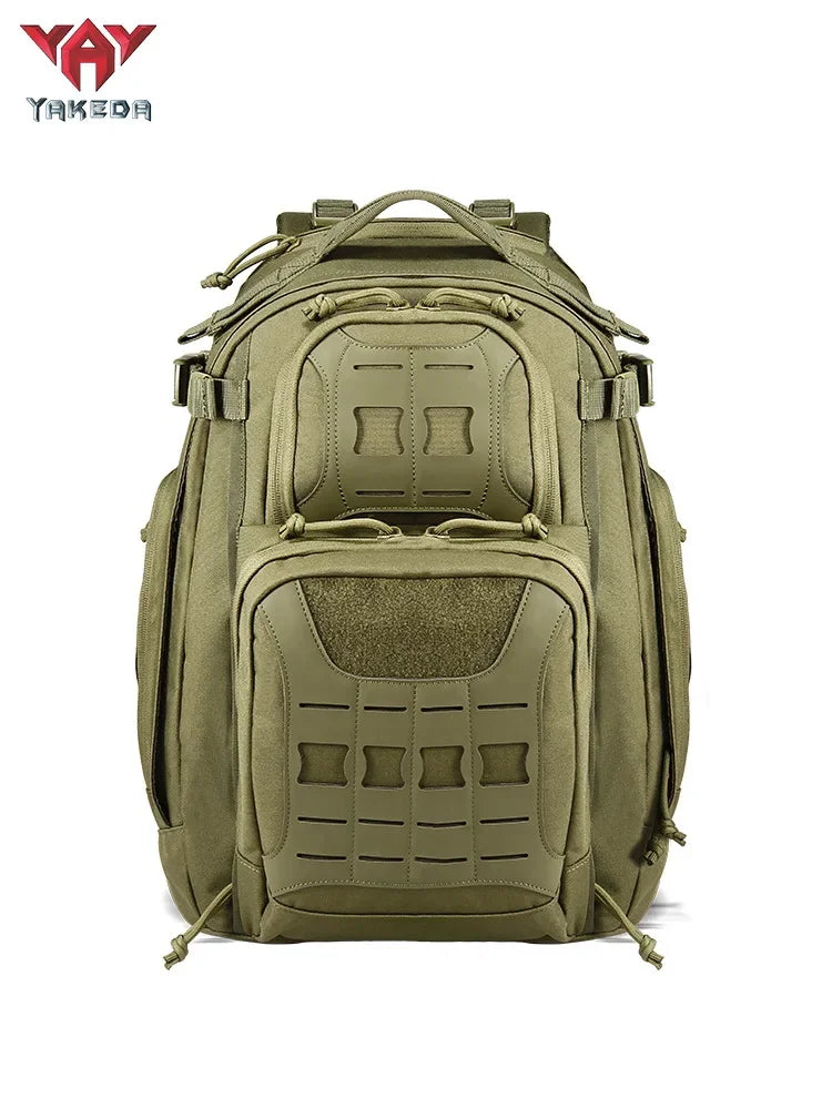 Sac à Dos Tactique YAKEDA 600D MOLLE – 40L, Étanche, Polyvalent - BLACKBEARD OUTDOOR INDUSTRIES
