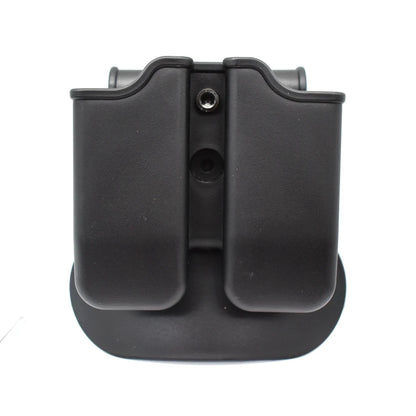 Holster Ceinture IMI Glock 17/19 Gen 1-4 + Porte-Chargeur Double 9mm – Polymère Léger, Droitier | Noir, Tan, Vert - BLACKBEARD OUTDOOR INDUSTRIES